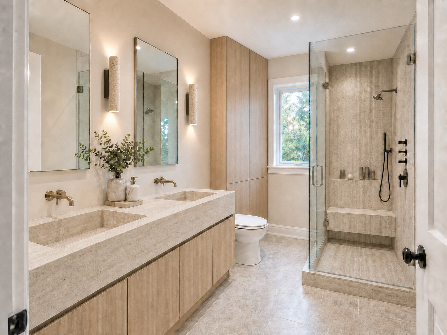 New upper-level bath concept study
