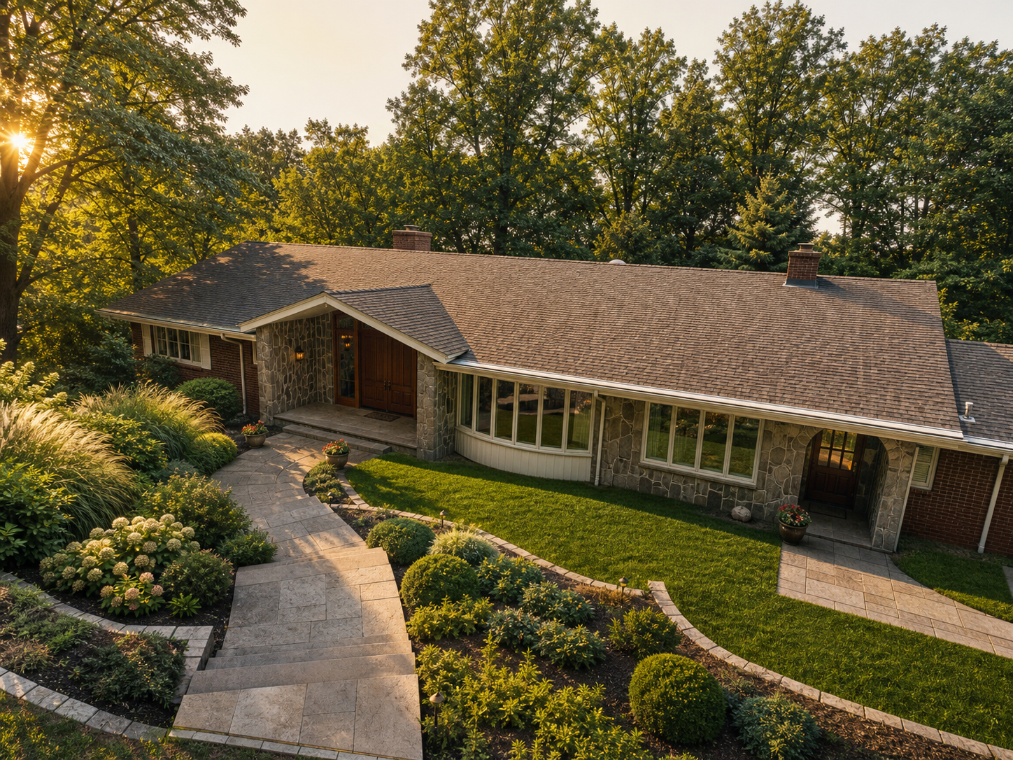 Existing exterior of 3 Highwood Place